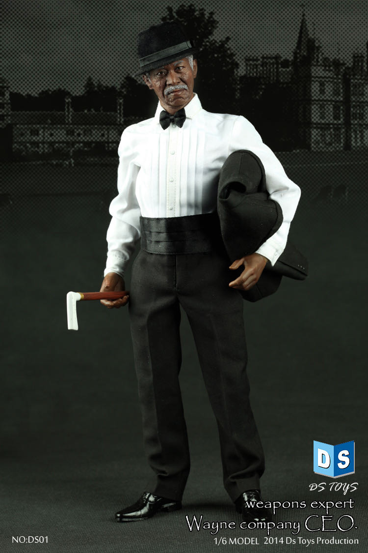零元拍：DSTOYS 1/6 韦恩公司CEO - 武器专家（摩根·弗里曼）DS01
