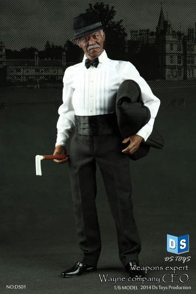 零元拍：DSTOYS 1/6 韦恩公司CEO - 武器专家（摩根·弗里曼）DS01 - 零元拍：DSTOYS 1/6 韦恩公司CEO - 武器专家（摩根·弗里曼）DS01