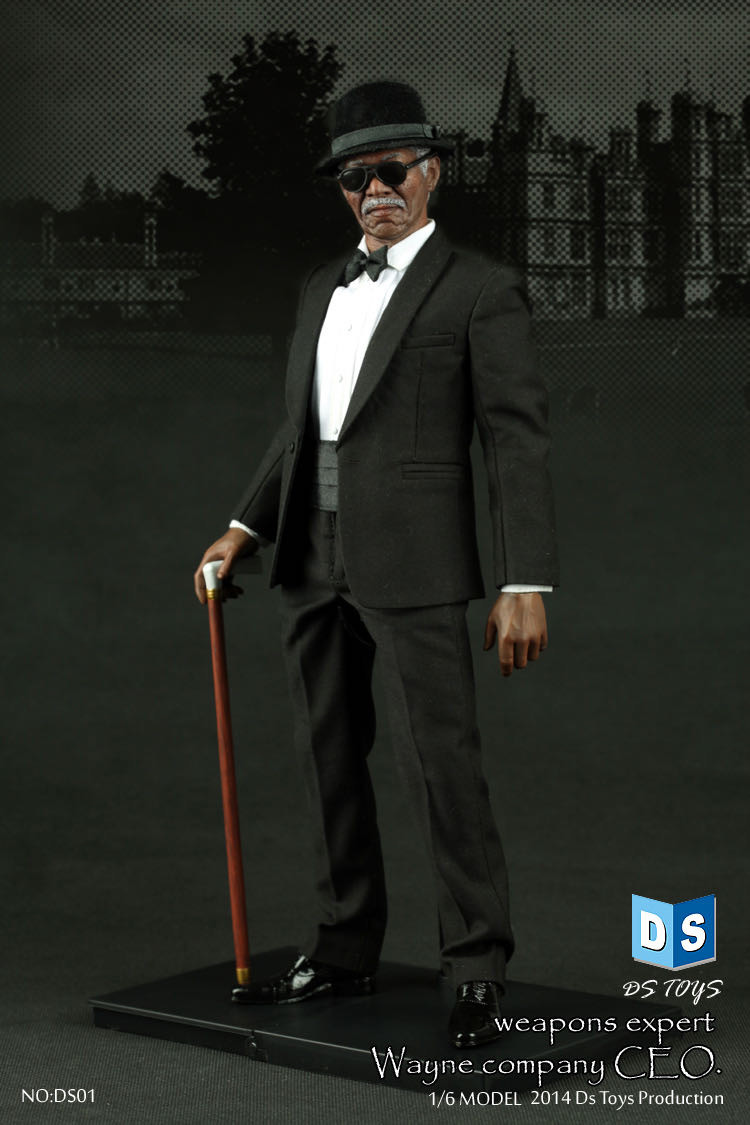 零元拍：DSTOYS 1/6 韦恩公司CEO - 武器专家（摩根·弗里曼）DS01