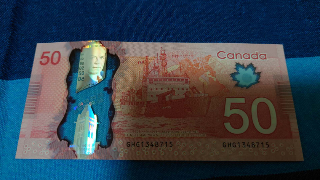 【囧羊收藏】精选微拍第16期~2021年第七期 精选港澳币和其它世界纸币 加拿大50元塑料钞 全新UNC
