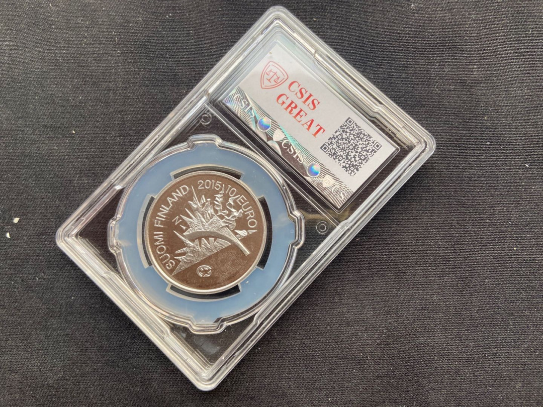 【币观天下】第138场钱币拍卖 【芬兰】2015获奖币欧洲和平70周年