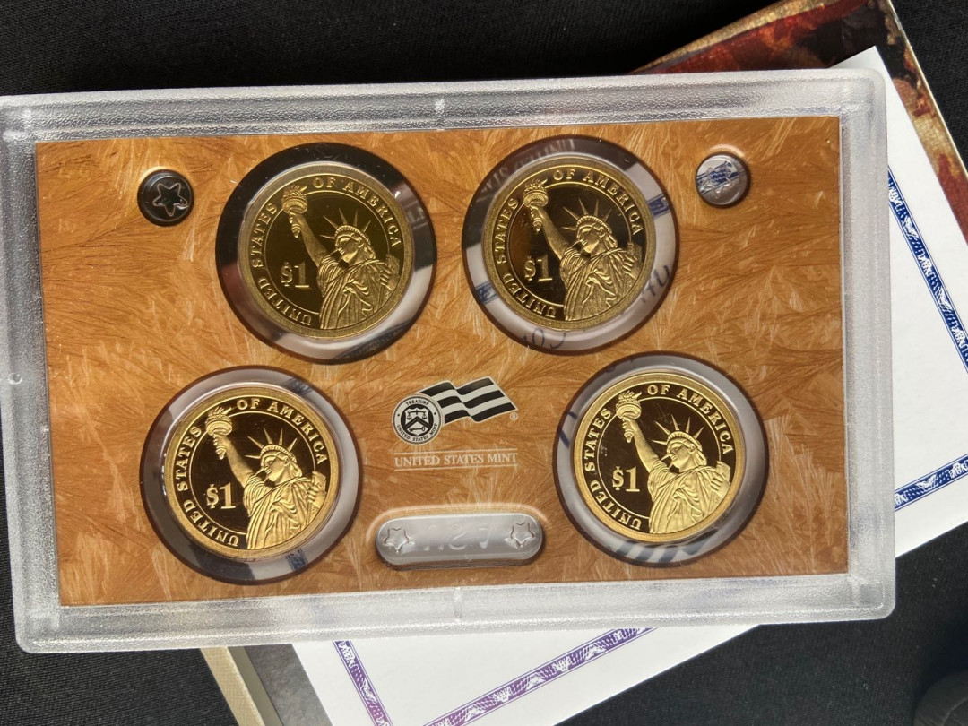 【币观天下】第138场钱币拍卖 【美国】2010年总统币精制币