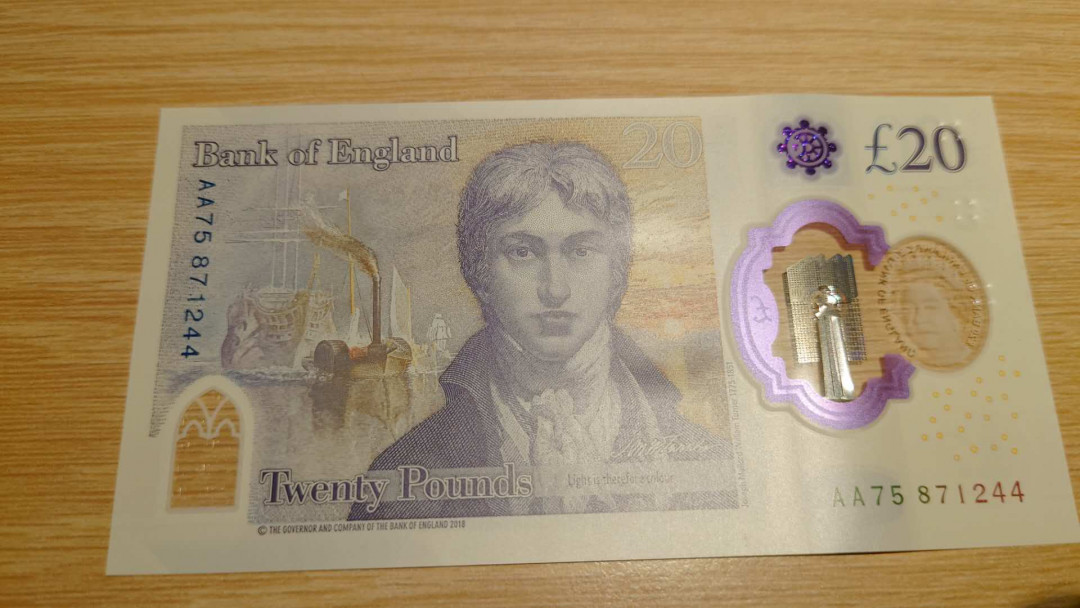 【囧羊收藏】精选微拍第16期~2021年第七期 精选港澳币和其它世界纸币 2020年英国G序列20镑 首发AA冠 全新绝品 尾号44