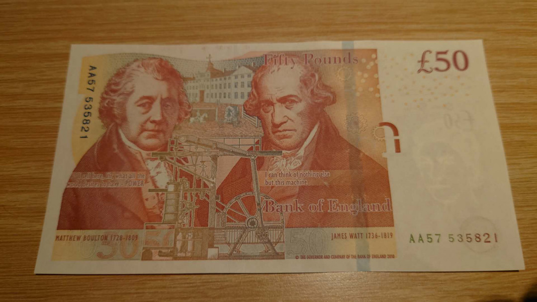 【囧羊收藏】精选微拍第16期~2021年第七期 精选港澳币和其它世界纸币 2010版英国F序列50镑 首发AA冠 全程无4尾号821 全新绝品