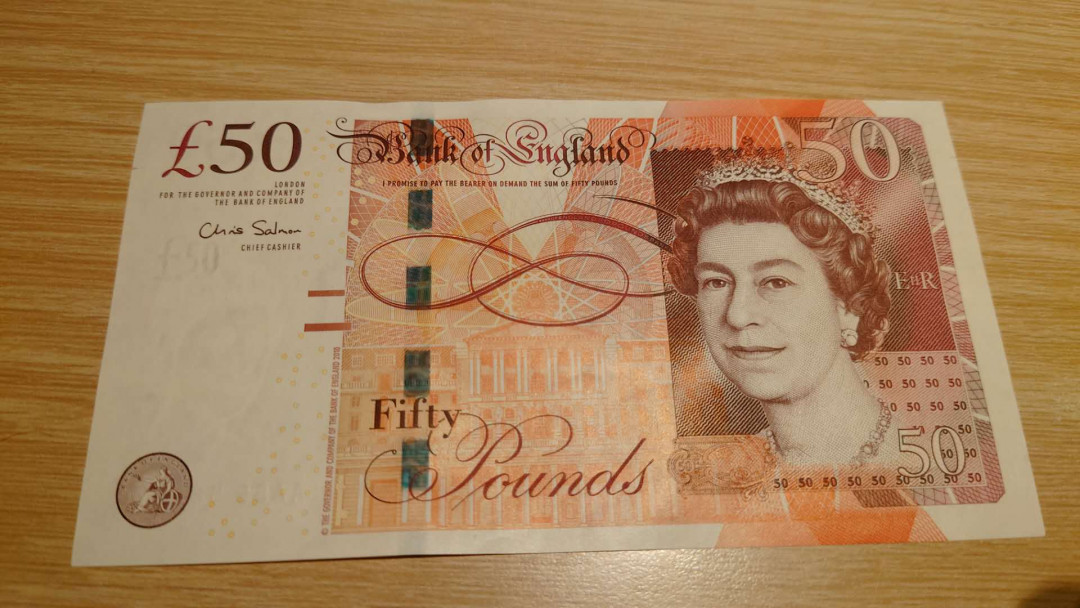 【囧羊收藏】精选微拍第16期~2021年第七期 精选港澳币和其它世界纸币 2010版英国F序列50镑 首发AA冠 尾号470 全新绝品