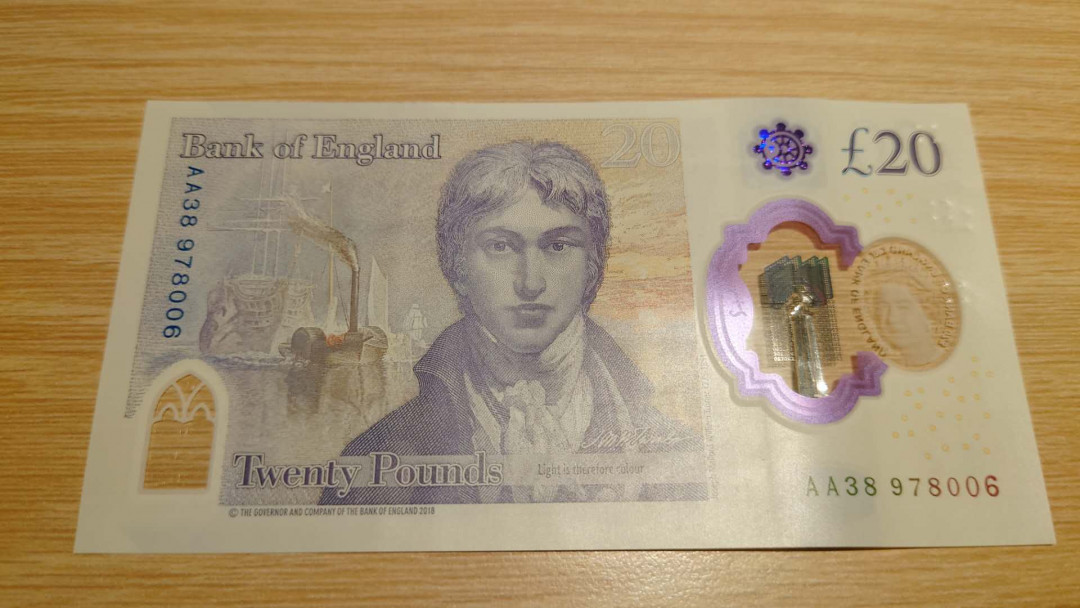 【囧羊收藏】精选微拍第16期~2021年第七期 精选港澳币和其它世界纸币 2020年英国G序列20镑 首发AA冠 全新绝品 全程无4尾号8006