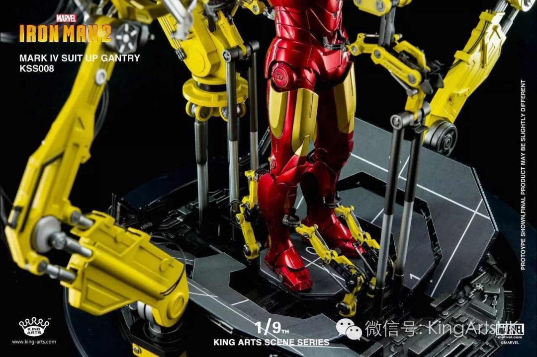 零元拍：KA 1/9 MK4旋转拆甲台，不含钢铁侠，全新未拆。