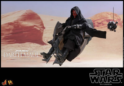 零元拍：HotToys：1/6 星战1-Darth Maul达斯摩尔与飞行摩托 套装 特别版，DX17 - 零元拍：HotToys：1/6 星战1-Darth Maul达斯摩尔与飞行摩托 套装 特别版，DX17