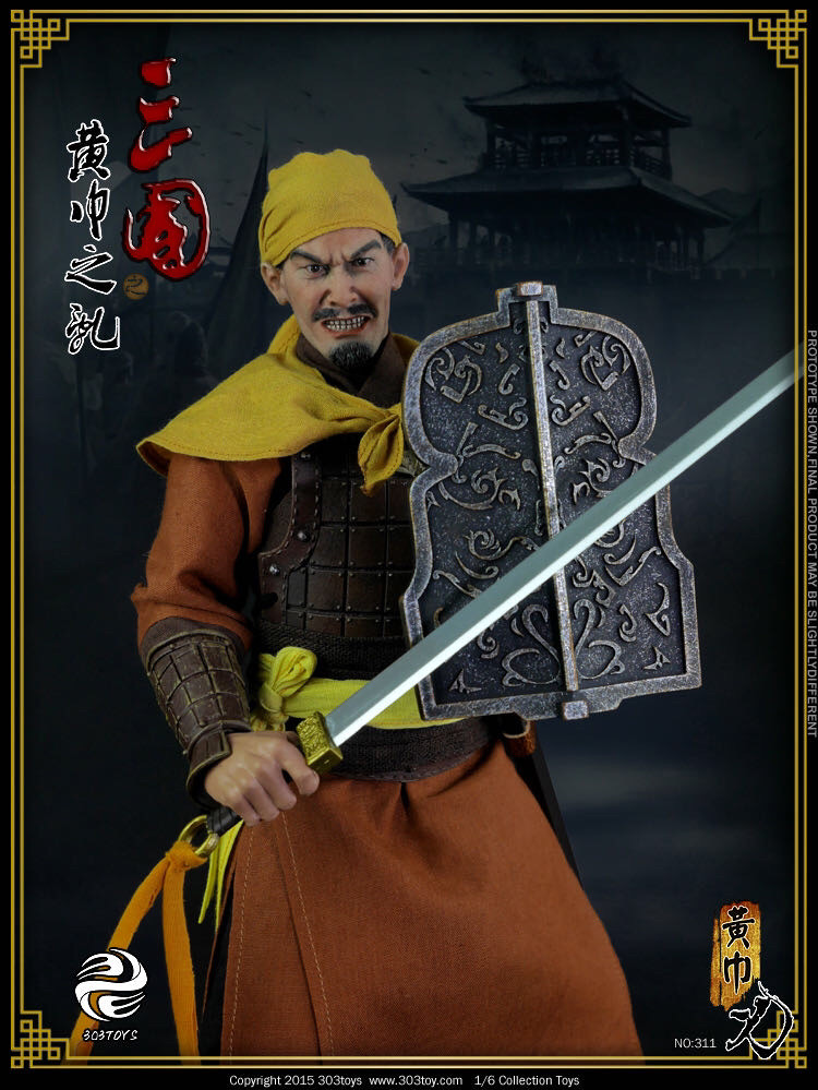 零元拍：303TOYS 1/6 NO:311 三国之黄巾起义-黄巾刃