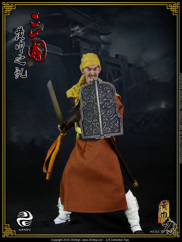 零元拍：303TOYS 1/6 NO:311 三国之黄巾起义-黄巾刃