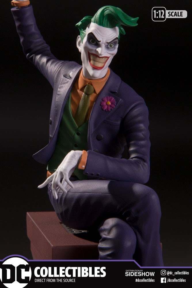 零元拍：SIDESHOW DC Comics：1/12 The Joker 小丑雕像905267