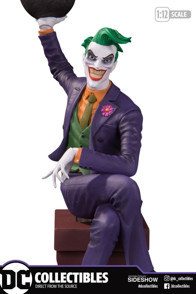 零元拍：SIDESHOW DC Comics：1/12 The Joker 小丑雕像905267