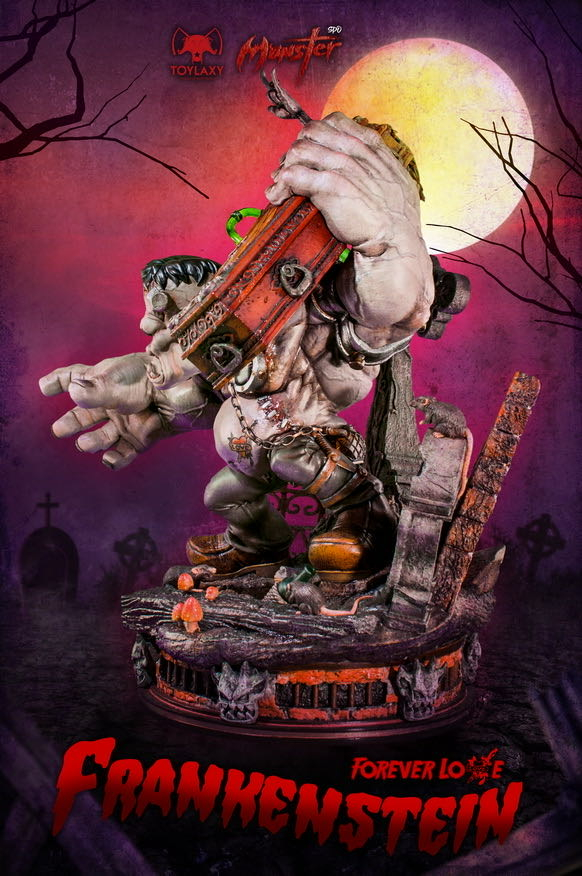 零元拍：Toylaxy设计师雕像系列第一波 :科学怪人 -弗兰肯斯坦(The Frankenstein)雕像
