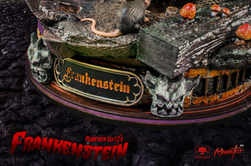 零元拍：Toylaxy设计师雕像系列第一波 :科学怪人 -弗兰肯斯坦(The Frankenstein)雕像
