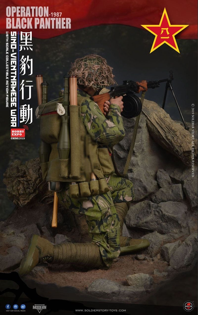 零元拍：SoldierStory：1/6 对越自卫反击战 -”黑豹行动1987 “ 【北京2019会场版】