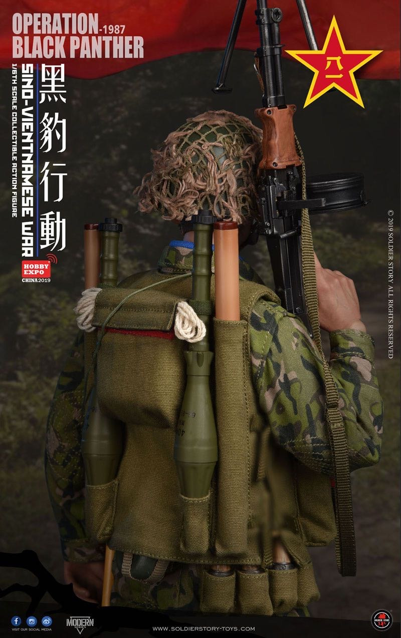 零元拍：SoldierStory：1/6 对越自卫反击战 -”黑豹行动1987 “ 【北京2019会场版】