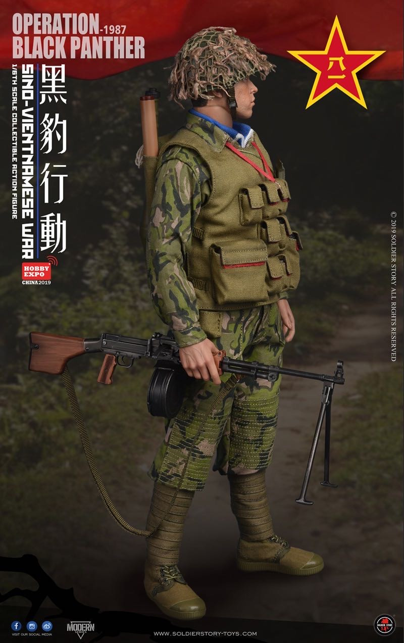 零元拍：SoldierStory：1/6 对越自卫反击战 -”黑豹行动1987 “ 【北京2019会场版】
