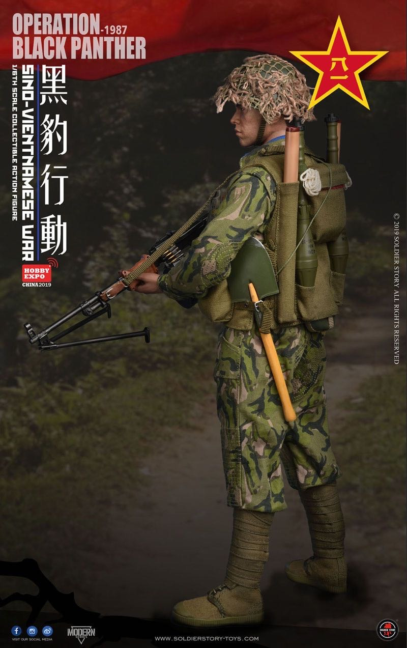 零元拍：SoldierStory：1/6 对越自卫反击战 -”黑豹行动1987 “ 【北京2019会场版】