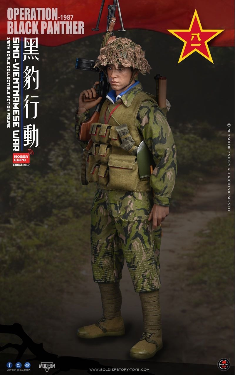 零元拍：SoldierStory：1/6 对越自卫反击战 -”黑豹行动1987 “ 【北京2019会场版】