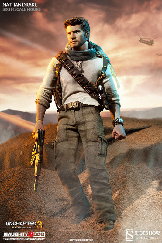 零元拍：Sideshow：1/6 《神秘海域3》- 德雷克/ Nathan Drake 100186
