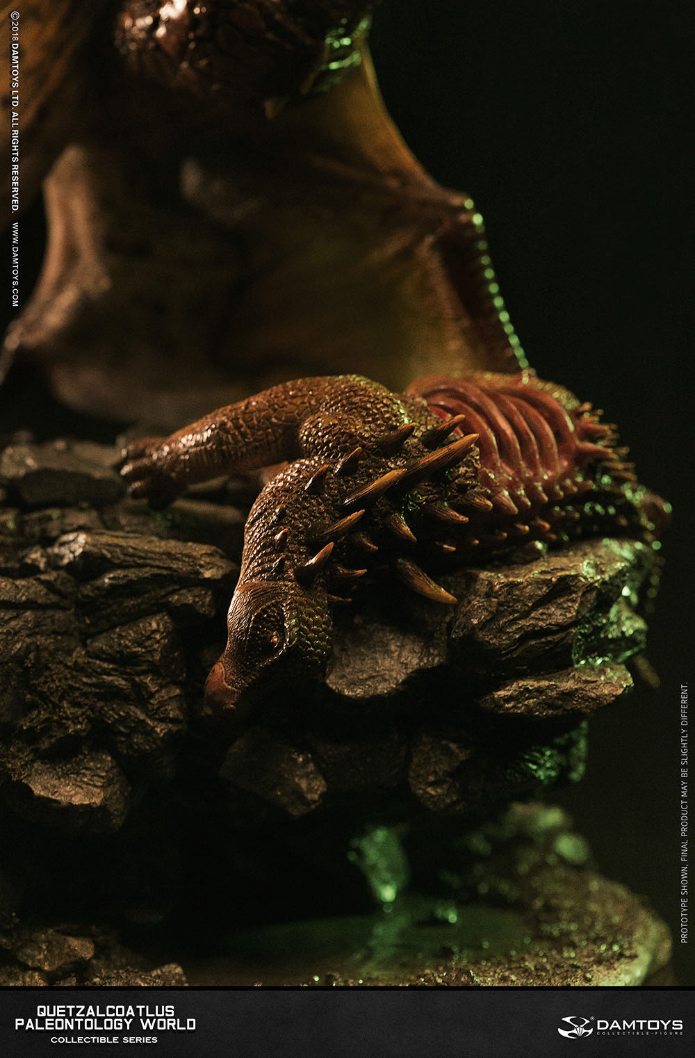 零元拍：DAMTOYS 博物馆系列 - Quetzalcoatlus/风神翼龙 收藏级雕像（NO.MUS007B