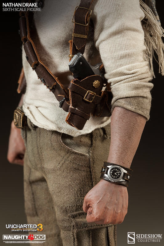 零元拍：Sideshow：1/6 《神秘海域3》- 德雷克/ Nathan Drake 100186