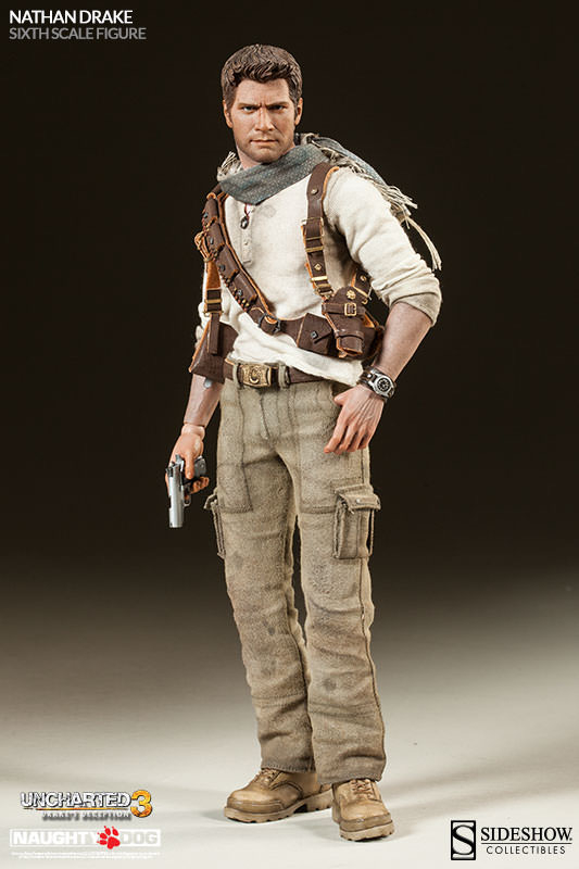 零元拍：Sideshow：1/6 《神秘海域3》- 德雷克/ Nathan Drake 100186