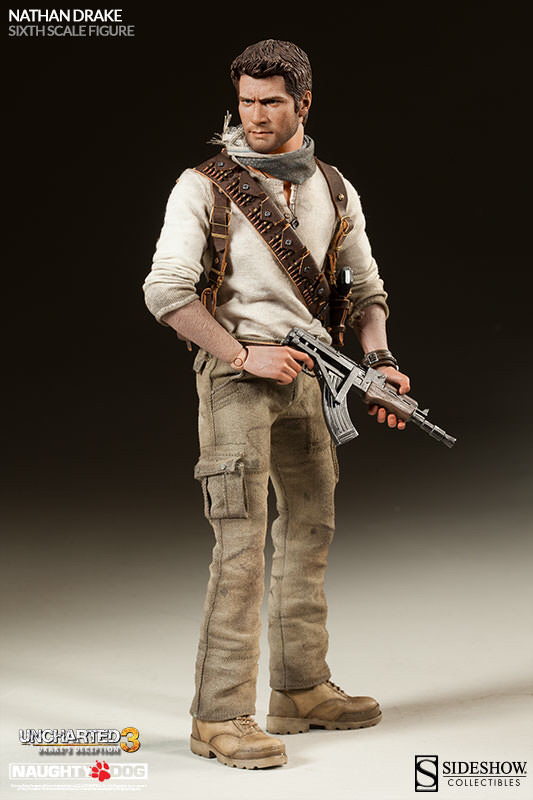 零元拍：Sideshow：1/6 《神秘海域3》- 德雷克/ Nathan Drake 100186