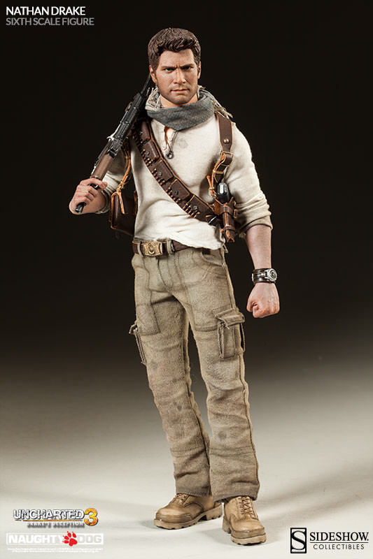 零元拍：Sideshow：1/6 《神秘海域3》- 德雷克/ Nathan Drake 100186