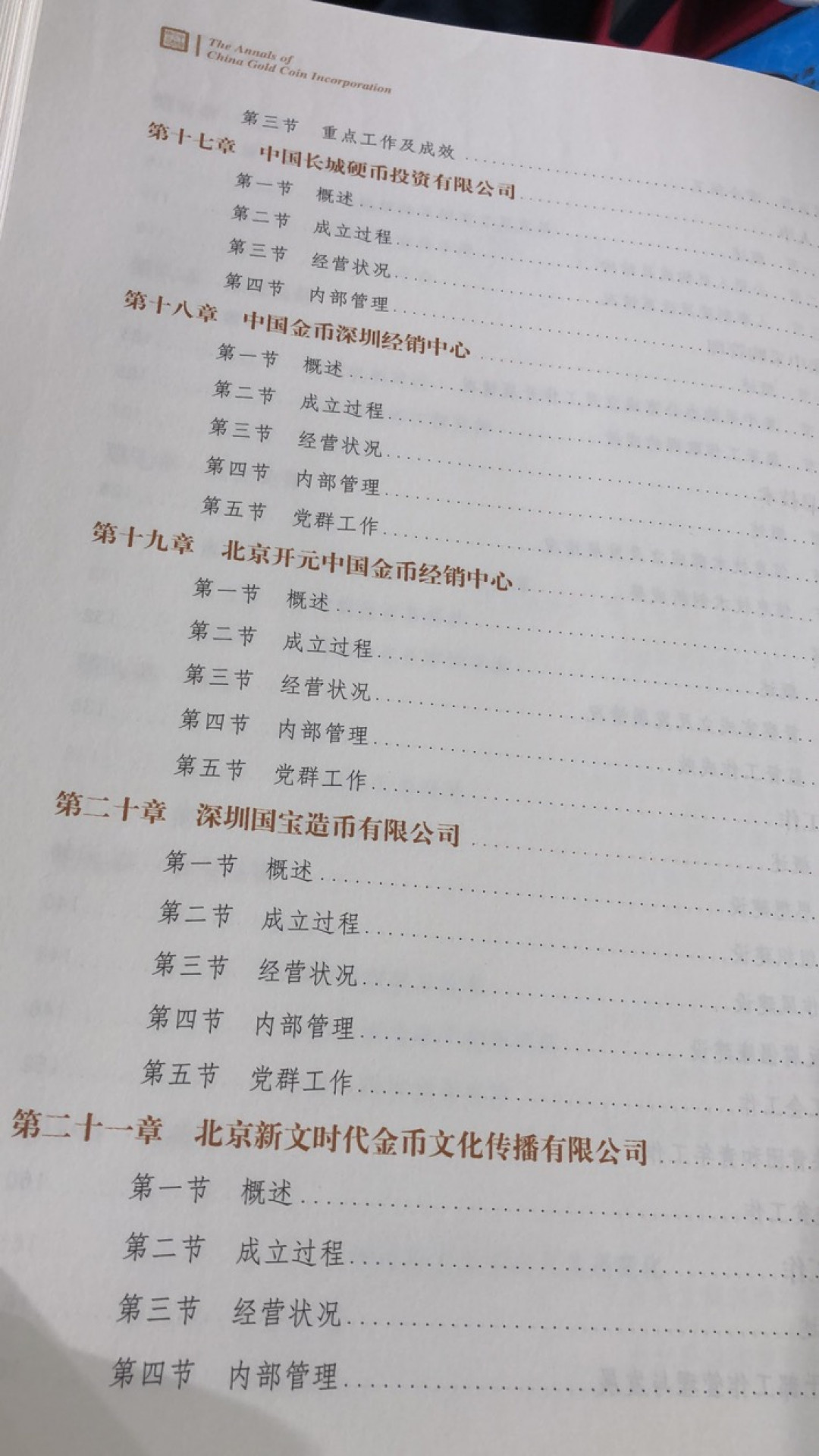 麦朵尔书籍 中国金币总公司志1987-2017