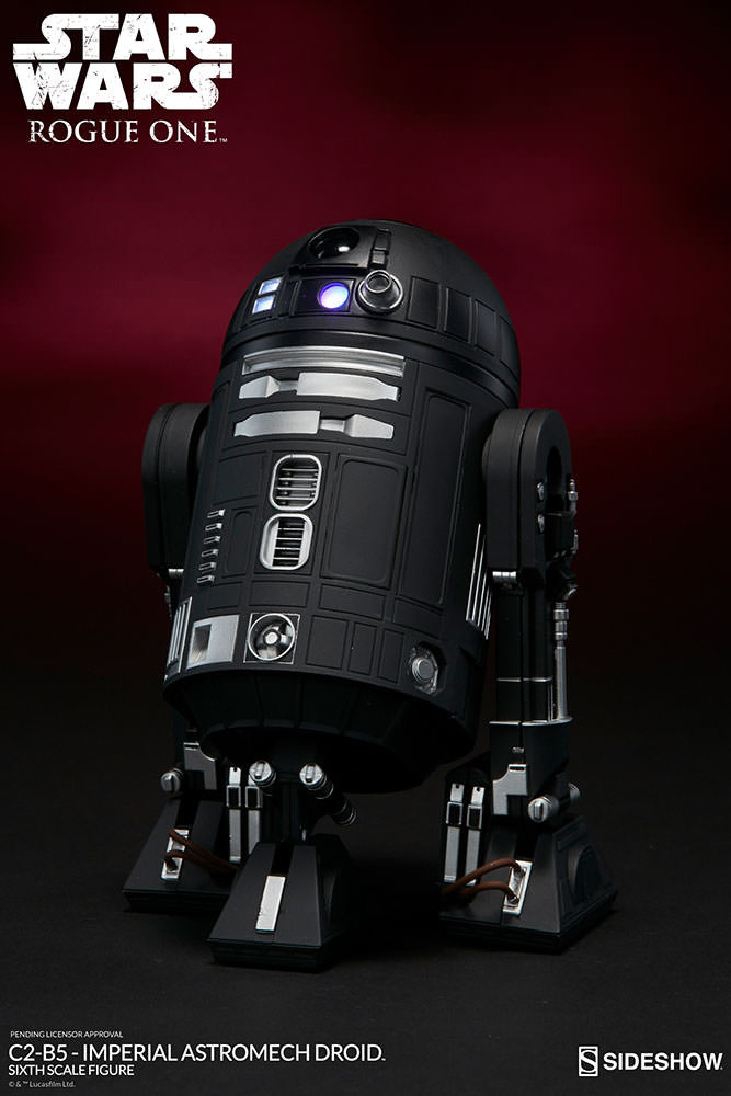 零元拍： Sideshow：1/6 《侠盗一号：星球大战外传》- 帝国技工机器人 C2-B5 （100417）