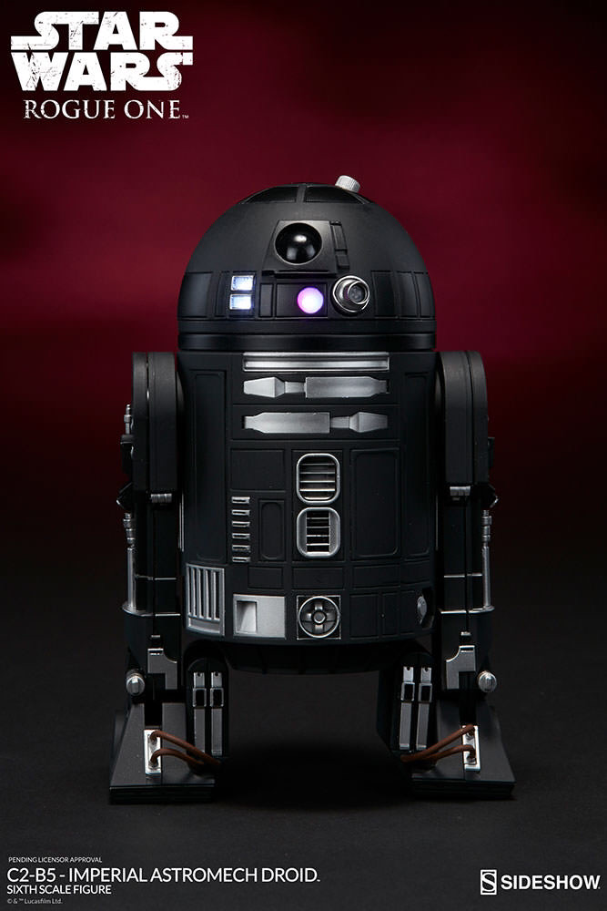 零元拍： Sideshow：1/6 《侠盗一号：星球大战外传》- 帝国技工机器人 C2-B5 （100417）