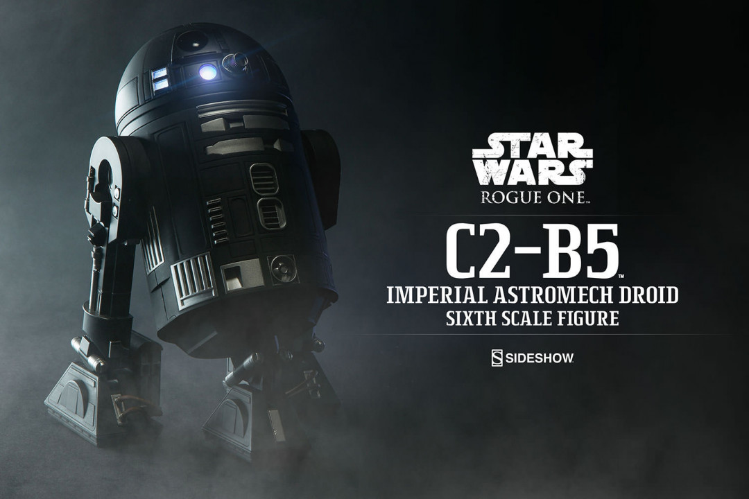 零元拍： Sideshow：1/6 《侠盗一号：星球大战外传》- 帝国技工机器人 C2-B5 （100417）