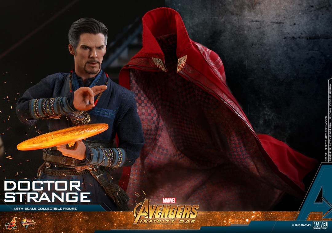 零元拍：HotToys 1/6 MMS484《复联3-无限战争》- 奇异博士 2.0