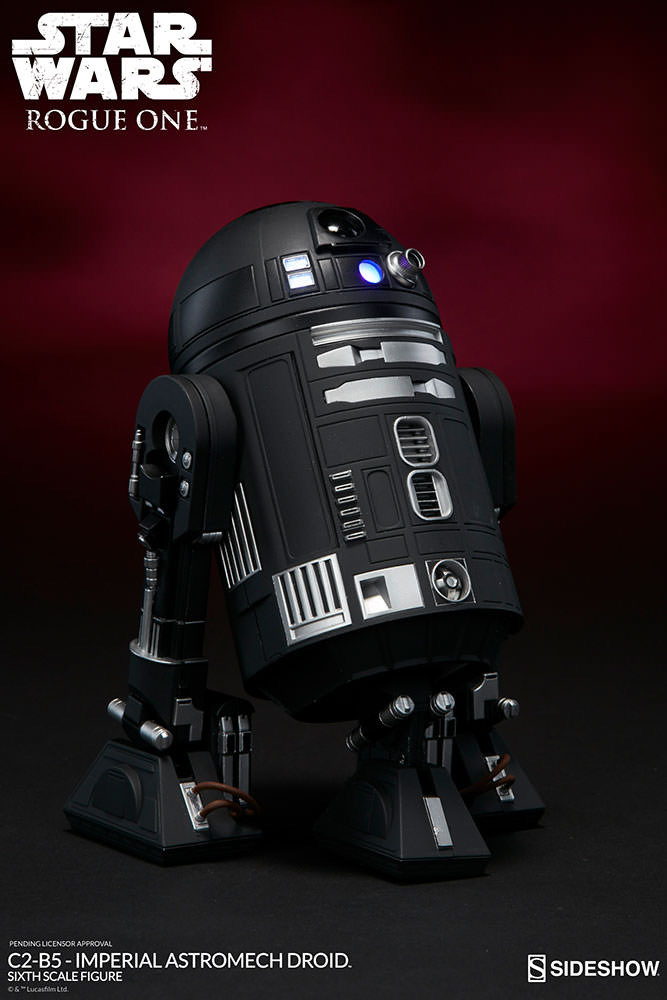 零元拍： Sideshow：1/6 《侠盗一号：星球大战外传》- 帝国技工机器人 C2-B5 （100417）