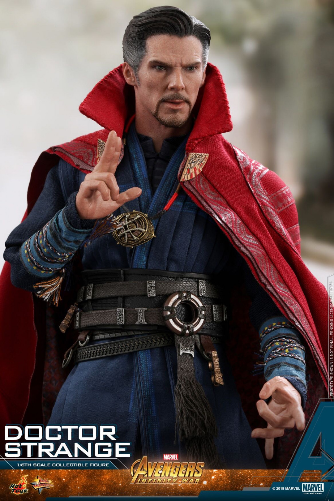 零元拍：HotToys 1/6 MMS484《复联3-无限战争》- 奇异博士 2.0
