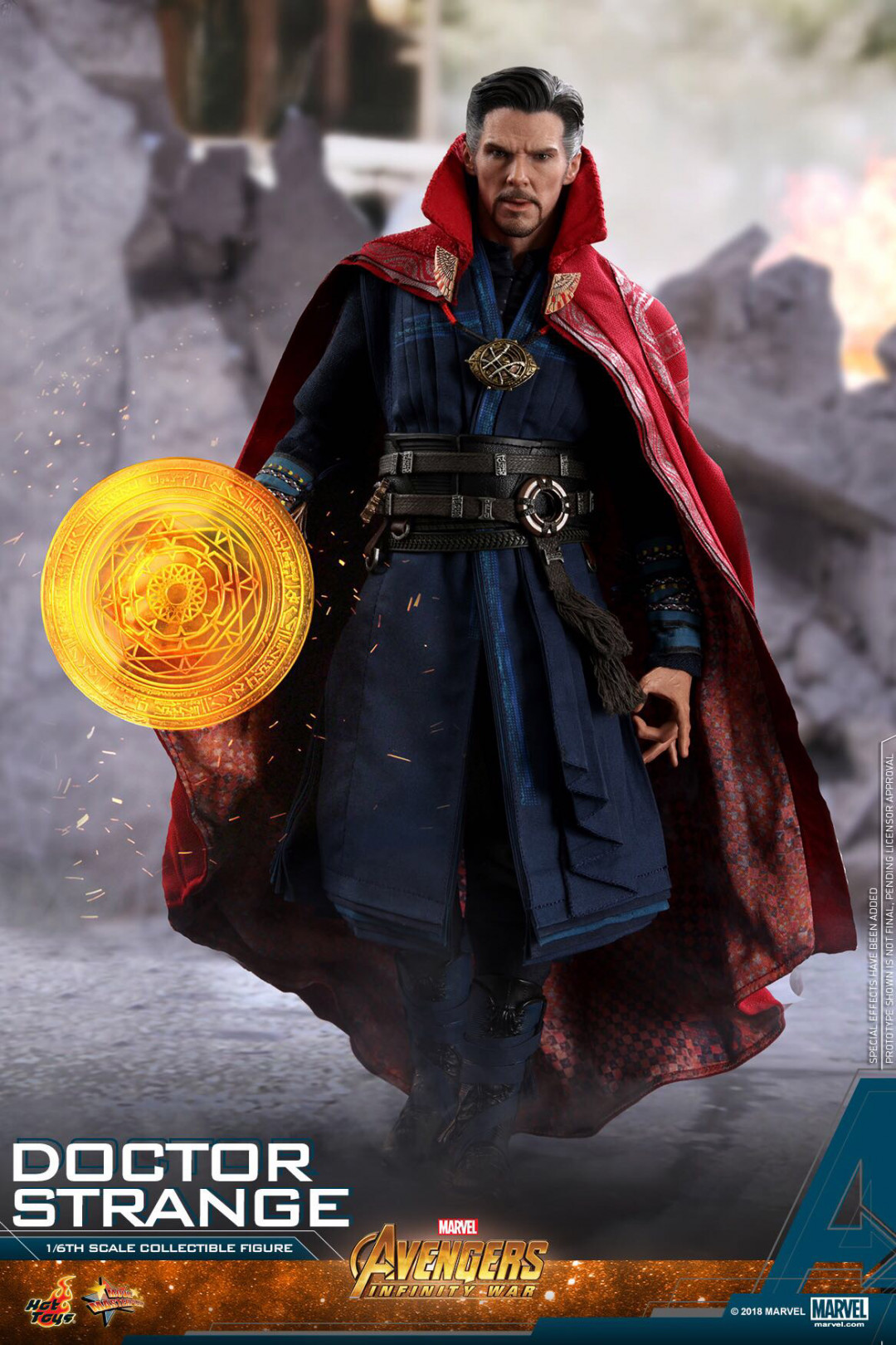 零元拍：HotToys 1/6 MMS484《复联3-无限战争》- 奇异博士 2.0