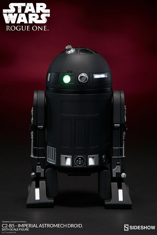 零元拍： Sideshow：1/6 《侠盗一号：星球大战外传》- 帝国技工机器人 C2-B5 （100417）