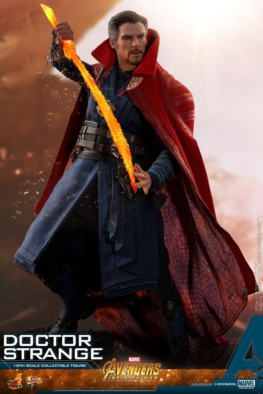 零元拍：HotToys 1/6 MMS484《复联3-无限战争》- 奇异博士 2.0