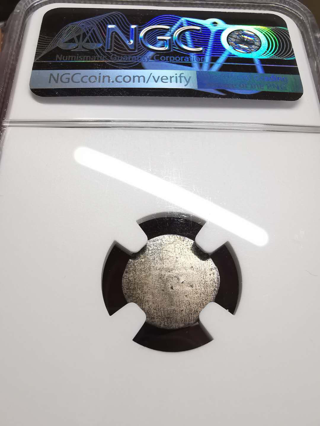 凡希社世界钱币第一百五十期 1751哈尔银芬尼单面NGC-MS64