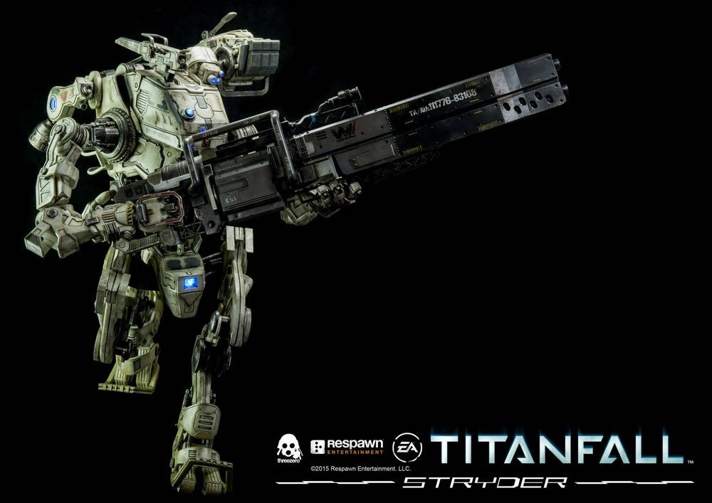 零元拍：ThreeZero 20寸 Titanfall 泰坦外骨裝甲高速型 + 6寸驾驶员 官网版