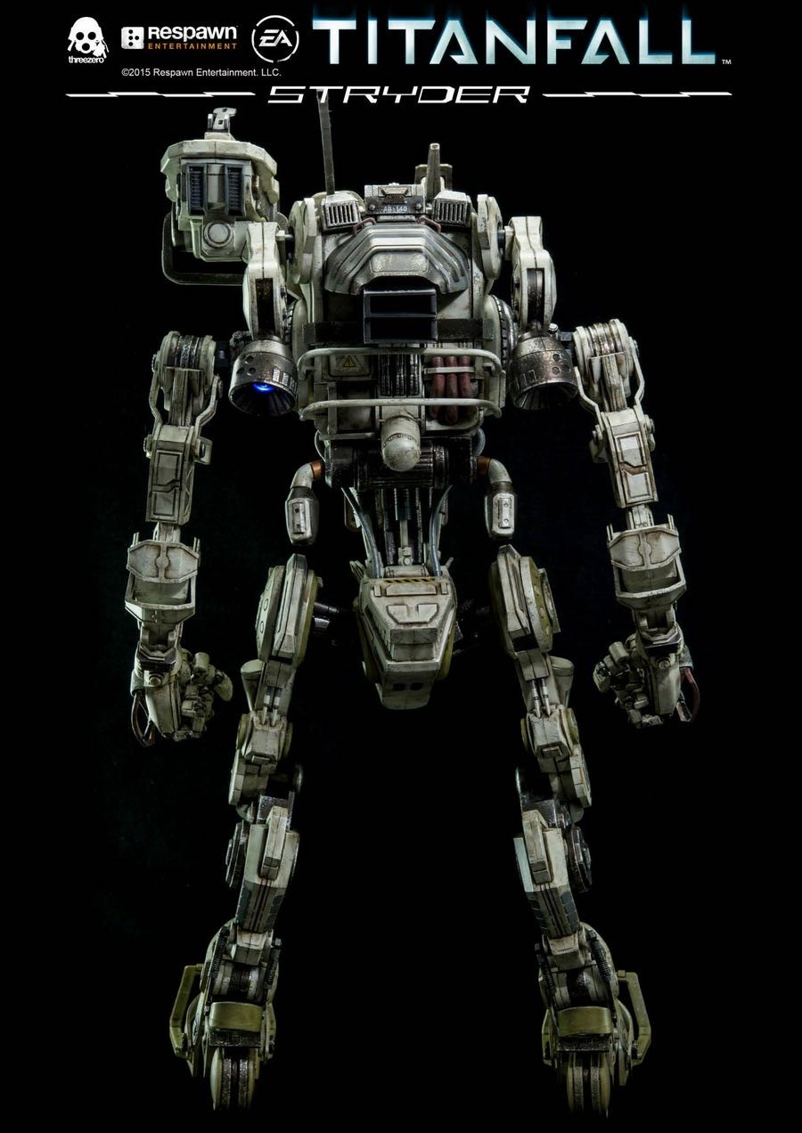 零元拍：ThreeZero 20寸 Titanfall 泰坦外骨裝甲高速型 + 6寸驾驶员 官网版