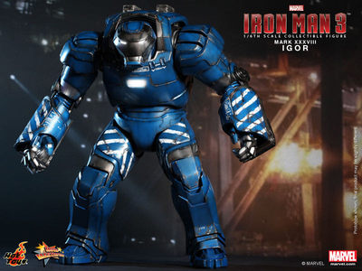 零元拍：Hottoys：MMS215 - 1/6 《钢铁侠3》- MK38 伊果IGOR - 零元拍：Hottoys：MMS215 - 1/6 《钢铁侠3》- MK38 伊果IGOR