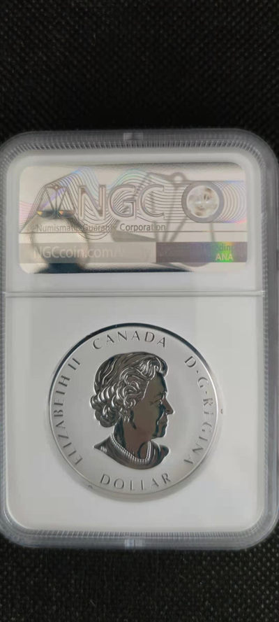 【随心拍&Getcoins】钱币拍卖第八十三期～ 加拿大2021年从海到海和平女神系列二高浮雕精制纪念银币