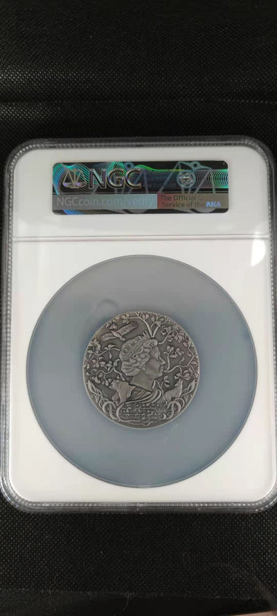 【随心拍&Getcoins】钱币拍卖第八十三期～ 纽埃2019年斯拉夫神系列2战神斯韦托维德2盎司银币