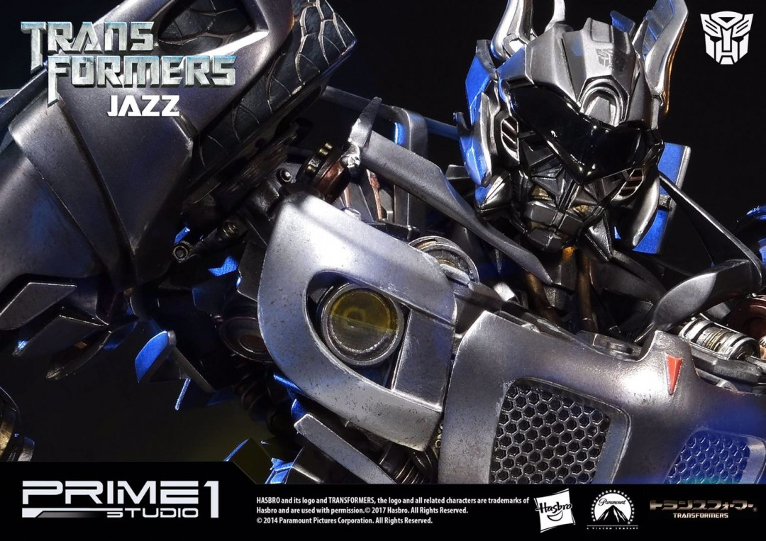 零元拍：Prime 1 Studio：19寸《变形金刚1》- 爵士/JAZZ 雕像 MMTFM-12，普通版