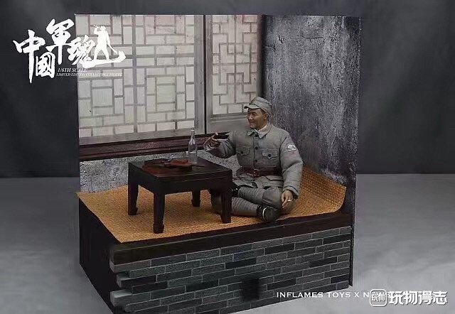 零元拍：INFLAMESTOYS 1/6 中国军魂 亮剑 李云龙 可动人偶