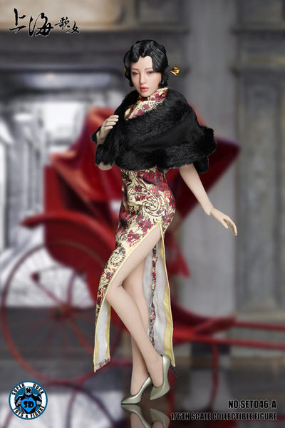 零元拍：SUPER DUCK SET046 1/6上海歌女 A款 含头雕，拍品不含不包含素体 - 零元拍：SUPER DUCK SET046 1/6上海歌女 A款 含头雕，拍品不含不包含素体