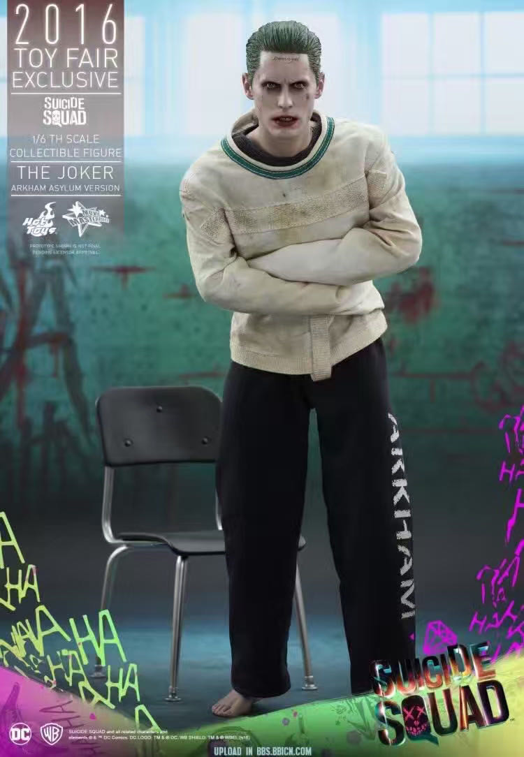 零元拍 Hottoys 1/6 MMS373 自杀小队 小丑JOKER- 疯人院版 会场限定HT2016会场限定版