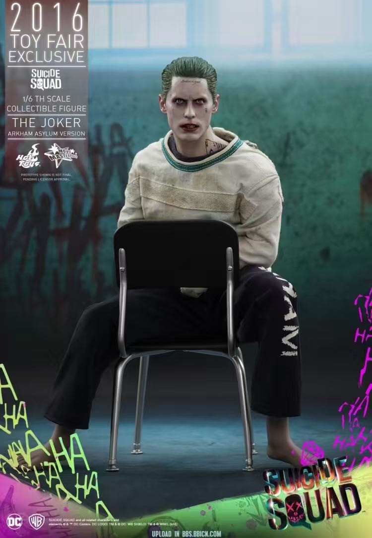 零元拍 Hottoys 1/6 MMS373 自杀小队 小丑JOKER- 疯人院版 会场限定HT2016会场限定版